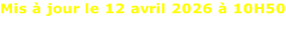 Mis à jour le 12 avril 2026 à 10H50